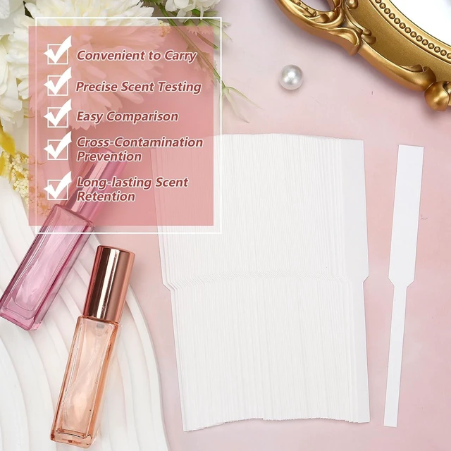 Alt view image 4 of 7 - 200PCS Fragrance Test Strips,White Perfume Essential Oils Paper Test Strip
