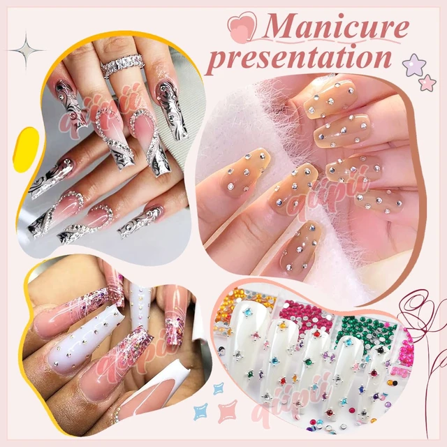 Alt view image 7 of 7 - qiipii 24 Color 2mm Small Resin Rhinestones for Bedazzling Crafting SS6 Tiny Flatback Stones Colorful AB Jelly Craystal Gems Diamonds Charms for Nails Eyes Face Makeup Tumblers Bottles Crafts Shoes
