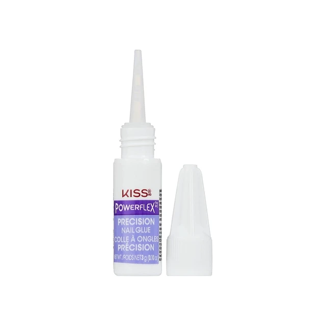 Alt view image 5 of 6 - Kiss PowerFlex Nail Glue for Press Ons, Super Strong,Fast Dry Precision Tip