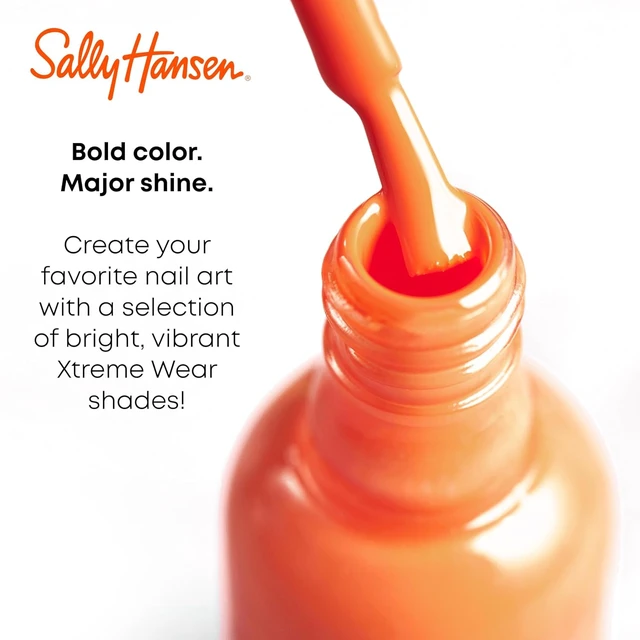 Alt view image 3 of 6 - Sally Hansen Xtreme Wear Nail Polish | Streak-Free, Shiny Finish, Long-Lasting, Chip-Resistant, Opaque | Big Apple-tini | Dark Green Nail Color