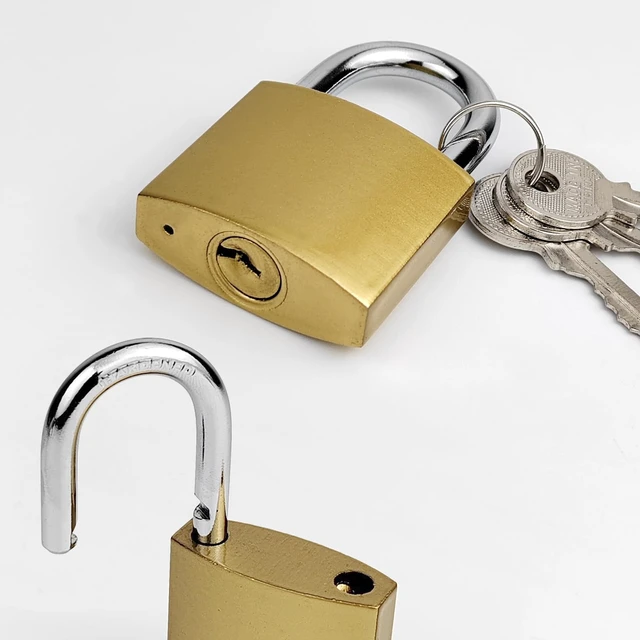 Alt view image 7 of 7 - 1 Pcs Small Keyed Padlocks, 1.25 Inch (32 mm) Locker Lock with Keys for Luggage Locks Gym Locker Toolbox (1.25Inch)