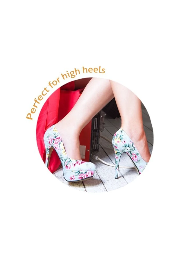 Alt view image 4 of 6 - Kaps Soft Latex Half Shoe Insoles Inserts Comfortable Cotton & Latex