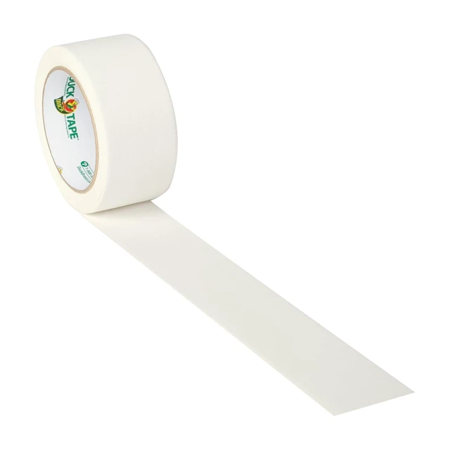 Alt view image 3 of 5 - Duck Tape Brand Color Duct Tape, 1.88 in x 20 yds, White, Single Roll