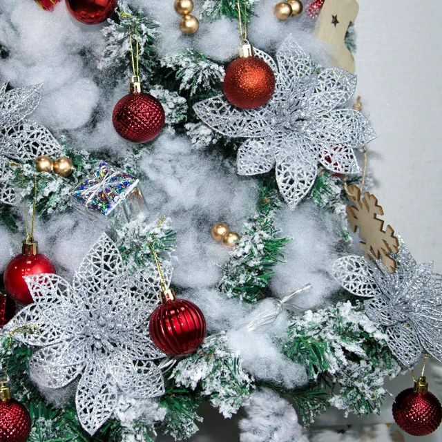 Alt view image 5 of 6 - Apragaz Christmas Fake Snow Decoration, Snow for Christmas Village