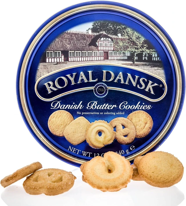 Alt view image 5 of 6 - Royal Dansk Butter Cookies, Assorted Snacks Made with Real Butter, 12 Oz