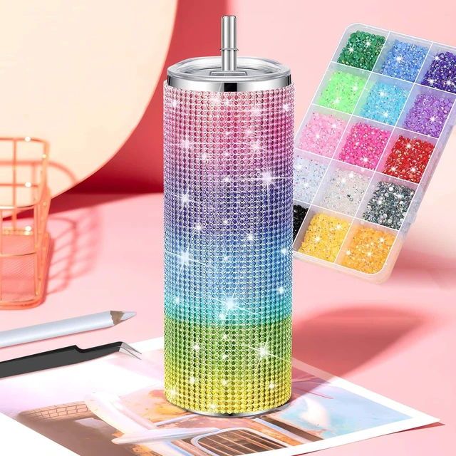 Alt view image 6 of 7 - B-7000 Glue with 15000Pcs Craft Rhinestones, Resin Jelly Rhinestones Flat Back Gems Crystals for Crafts Bling with Fabric Glue for Crafting Tumblers, Wedding Shoes Graduation Cap Decor