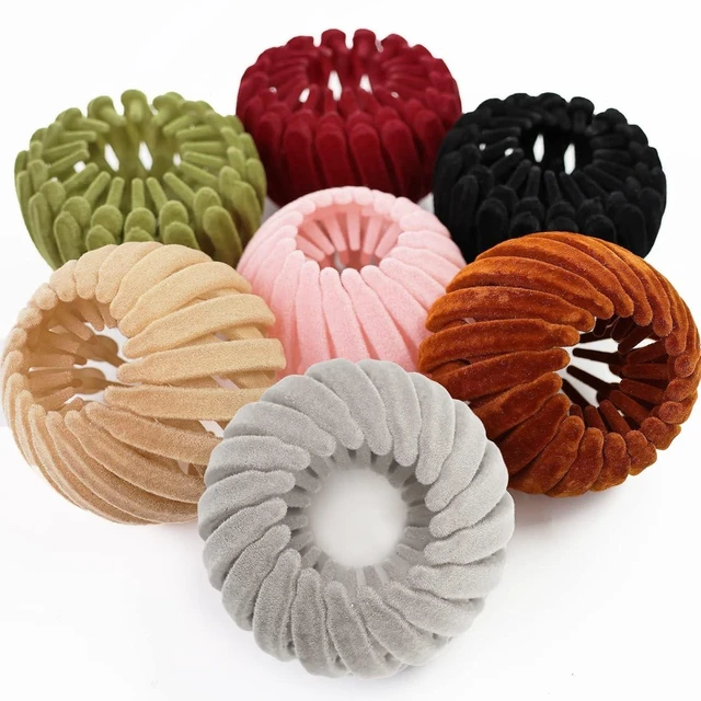 Main image of Sizobi Bird Nest Magic Hair Clip, Hair Accessories for Women, Hair Clips For Women Hair Ties, Hair Bun Maker Ponytail Holder Scrunchies 7PCS