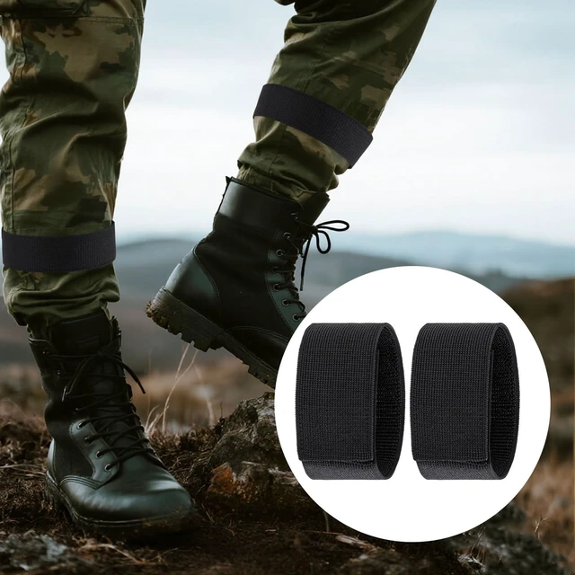 Alt view image 5 of 7 - Adjustable Boot Straps Pant Stirrups Clips Boot Clips