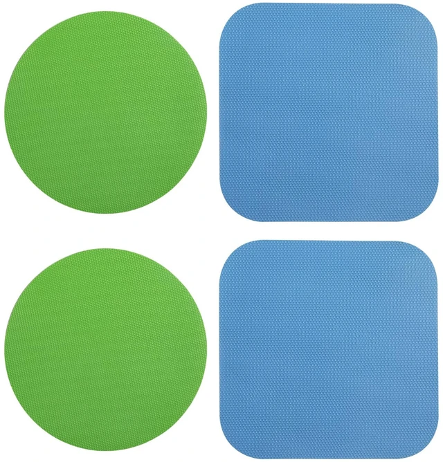 Main image of LUTER 4pcs Jar Opener Gripper Pad for Seniors with Weak Hands, Rubber