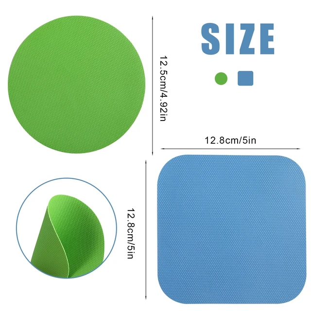 Alt view image 3 of 6 - LUTER 4pcs Jar Opener Gripper Pad for Seniors with Weak Hands, Rubber