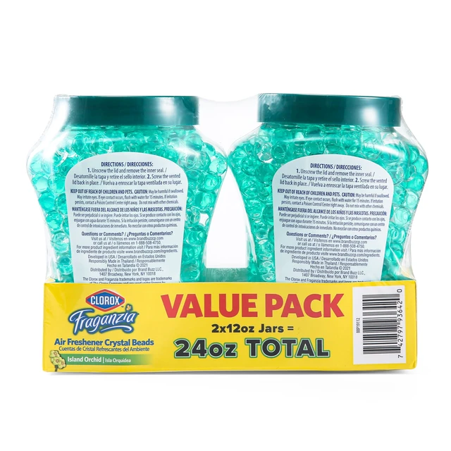 Alt view image 6 of 7 - Clorox Fraganzia Air Freshener Twin Pack, Island Orchid Scent, 24 Fl Oz