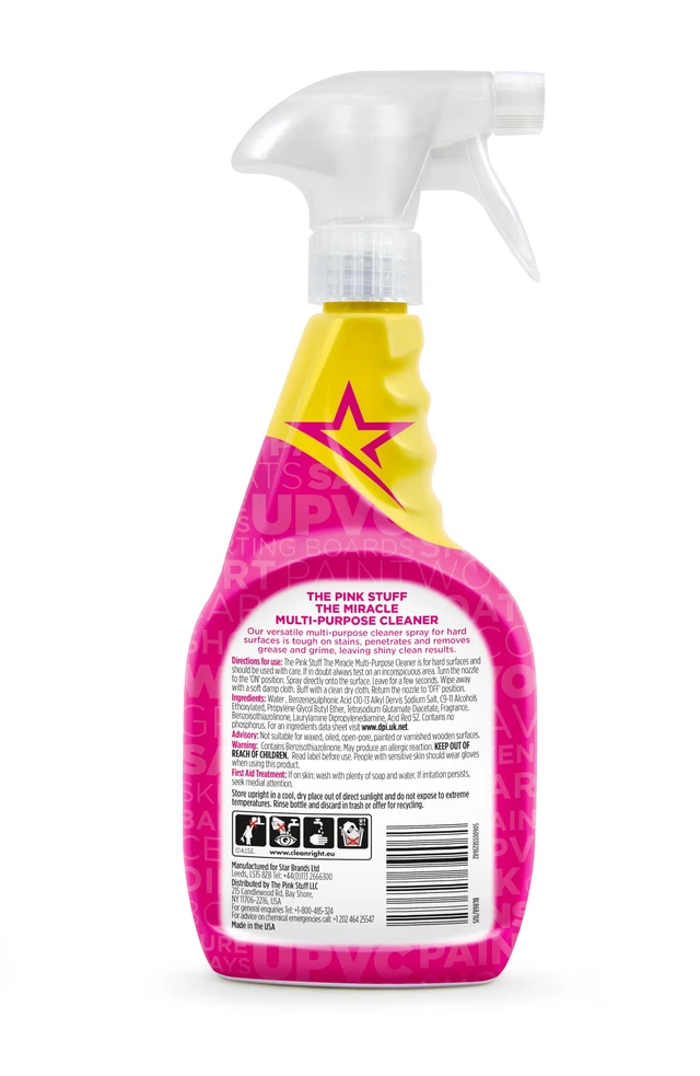 Alt view image 5 of 6 - Stardrops The Pink Stuff Miracle Multi-Purpose Cleaner Spray, 25 Fl Oz