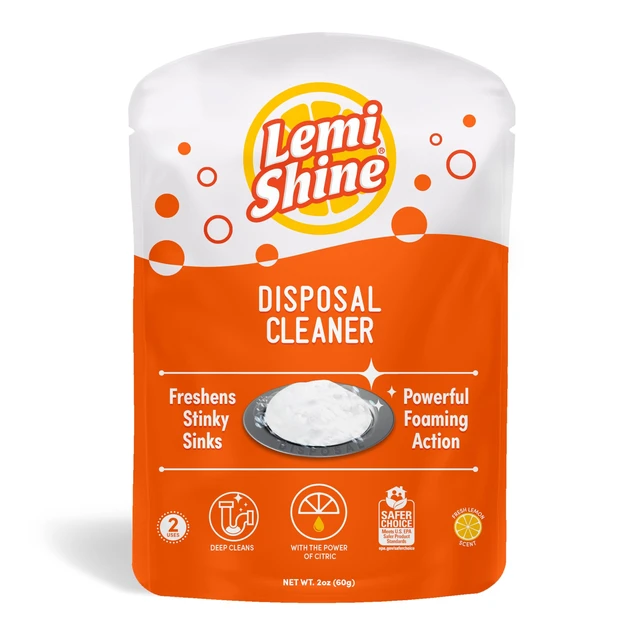 Main image of Lemi Shine Natural Foaming Garbage Disposal Cleaner 2Ct.