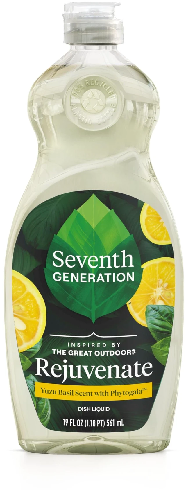 Main image of Seventh Generation Dish Soap, Yuzu Basil, 19 oz