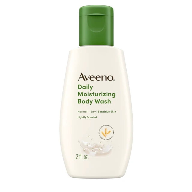 Main image of Aveeno Daily Moisturizing Body Wash, Lightly Scented, 2 fl. oz