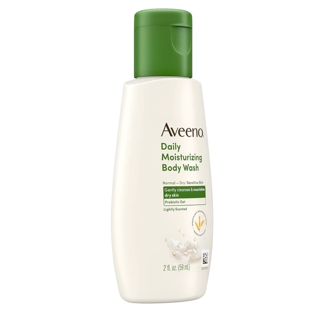 Alt view image 2 of 6 - Aveeno Daily Moisturizing Body Wash, Lightly Scented, 2 fl. oz