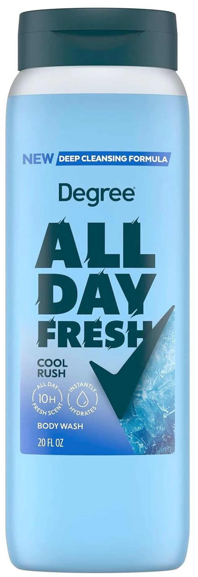 Main image of Degree All Day Fresh Body Wash Cool Rush Deep Cleansing 20 FO 20 fl oz