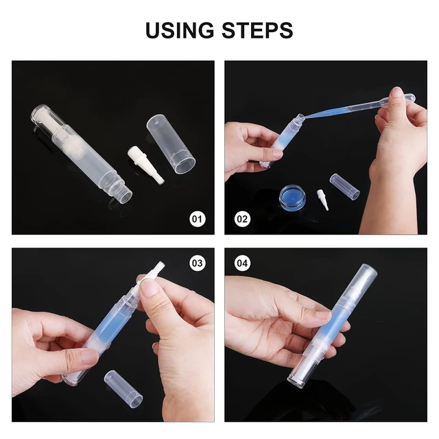 Alt view image 4 of 6 - UPZIGS Empty Cuticle Oil Pen, 5ml, 5 Pack