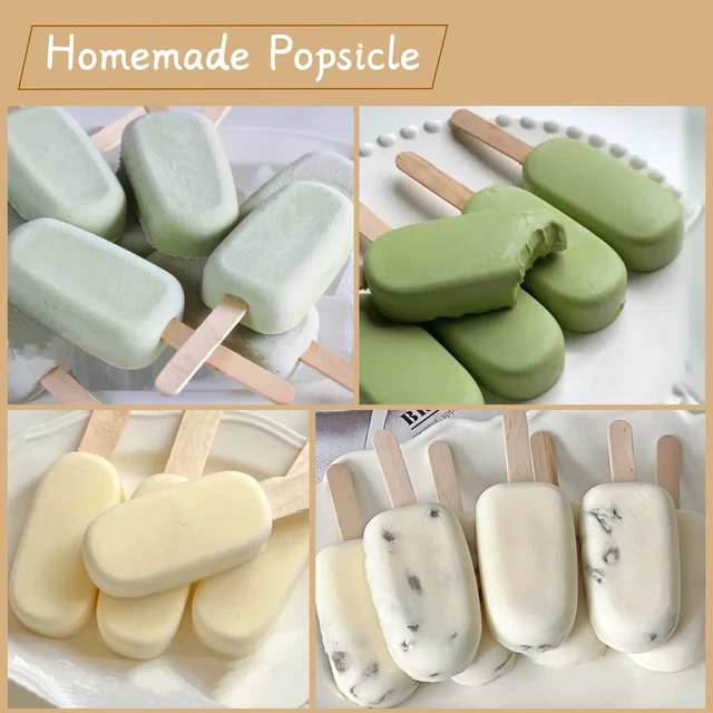 Alt view image 5 of 7 - KTOJOY 100Pcs Jumbo Wooden Craft Sticks Popsicle Stick 6 Long x 3/4Wide Treat Ice Pop for DIY Crafts,Home Art Projects, Classroom Supplies