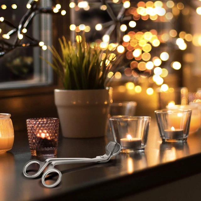Alt view image 5 of 7 - CHEFBEE Stainless Steel Candle Wick Trimmer