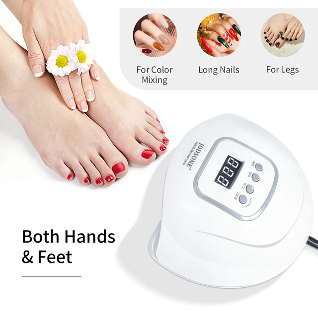 Alt view image 5 of 6 - JODSONE U V LED Nail Lamp, Nail Dryer for Gel Polish, Led Light with Automatic Sensor & 4 Timers