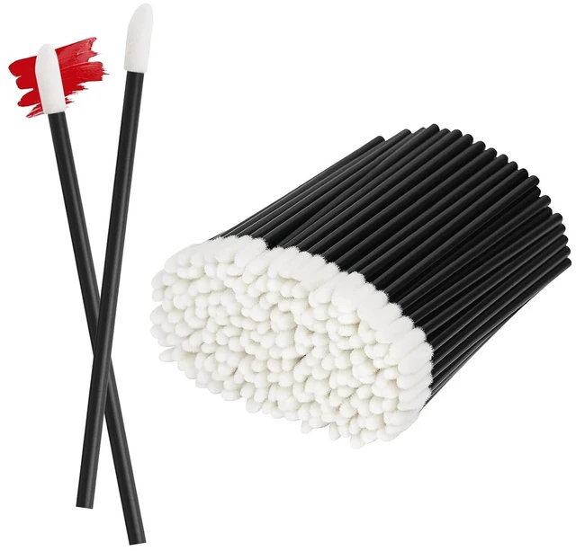 Main image of ChefBee 200PCS Black Disposable Lip Gloss Applicators