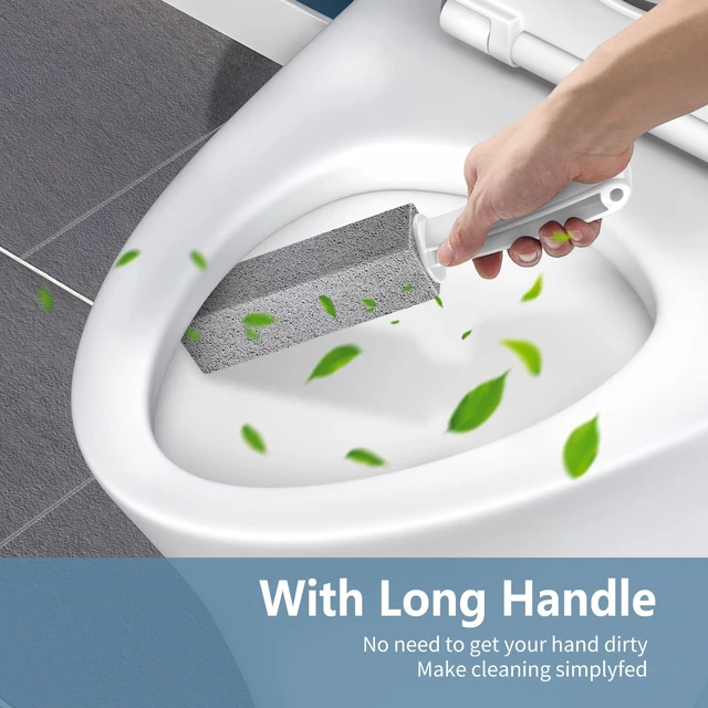 Alt view image 5 of 6 - Laiyeoy Pumice Stone Toilet Bowl Cleaner, Hard Water Stain Remover