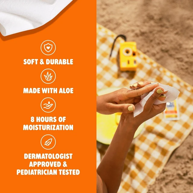 Alt view image 3 of 6 - Wet Ones Antibacterial Hand Wipes, Tropical Splash, 40 ct Canister (1 Pack)
