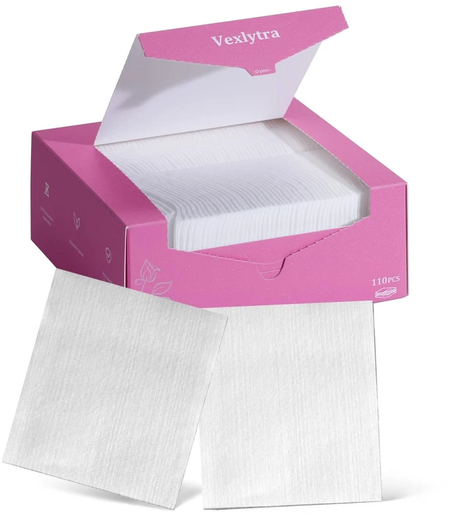 Main image of Facial Cotton Pads, No Pressed Edges, 100% Natural Cotton, Super Soft, Hypoallergenic & Lint-Free, for Toner Application & Makeup Removal, Safe for Sensitive Skin(110 Count)
