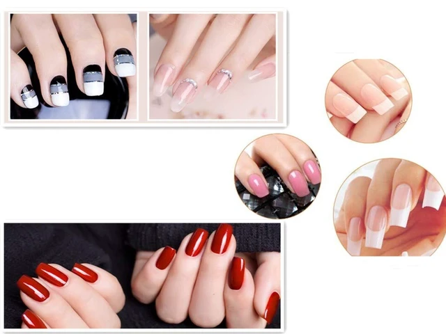 Alt view image 2 of 5 - 7Pcs Uv Gel Nail Brush, Poly Extension Gel Brush, Nail Art Painting Pen Set