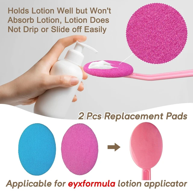 Alt view image 5 of 7 - 2 Pcs Lotion Applicator Pads for Eyxformula Back Lotion Applicator Brush