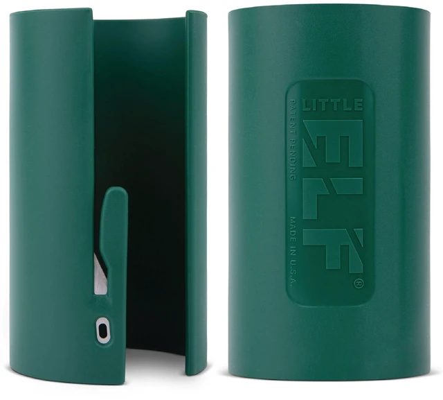 Main image of Little ELF Wrapping Paper Cutter (2-Pack) | As seen on Shark Tank | Made in USA | Green | Holiday Gift Wrap Paper Roll Holder and Cutter