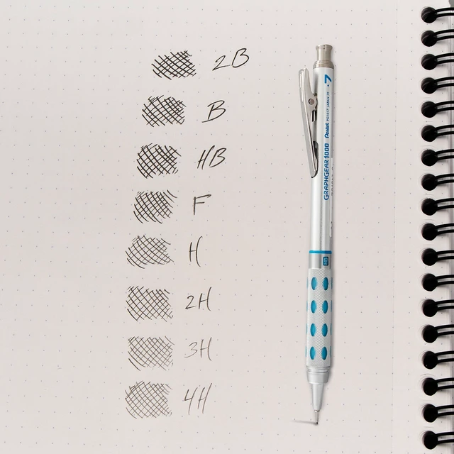 Alt view image 4 of 4 - Pentel C27BPHB3K6 Super Hi-Polymer Lead Refills, 0.7mm, HB, Black, 30 per Tube (Pack of 3 Tubes)