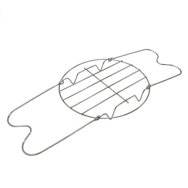 Alt view image 3 of 6 - Steamer Rack Trivet with Handles for Instant Pot 6 Qt 8 Qt, Alamic Instant Pot Trivet with Handles for Electric Pressure Cookers 6 Qt 8 Qt