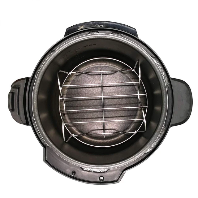 Alt view image 6 of 6 - Steamer Rack Trivet with Handles for Instant Pot 6 Qt 8 Qt, Alamic Instant Pot Trivet with Handles for Electric Pressure Cookers 6 Qt 8 Qt