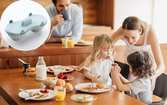 Alt view image 5 of 5 - Egg Poacher Microwavable, Egg Steam with Measure Cup Dishwashable, Egg Maker Poached Egg Steamer Kitchen Gadget
