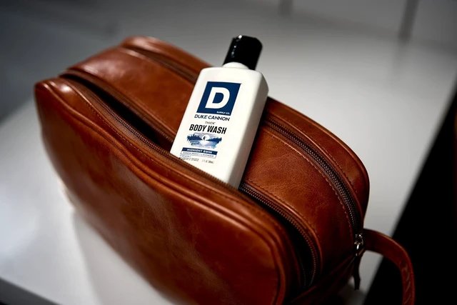 Alt view image 6 of 6 - Duke Cannon THICK Body Wash - 3 fl oz - Midnight Swim
