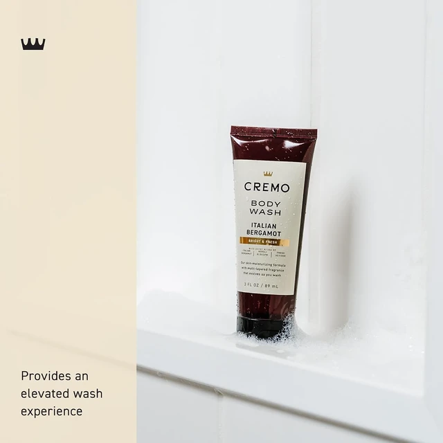 Alt view image 3 of 7 - Cremo Body Wash for Men, Italian Bergamot, Travel Size, 3 Fl Oz
