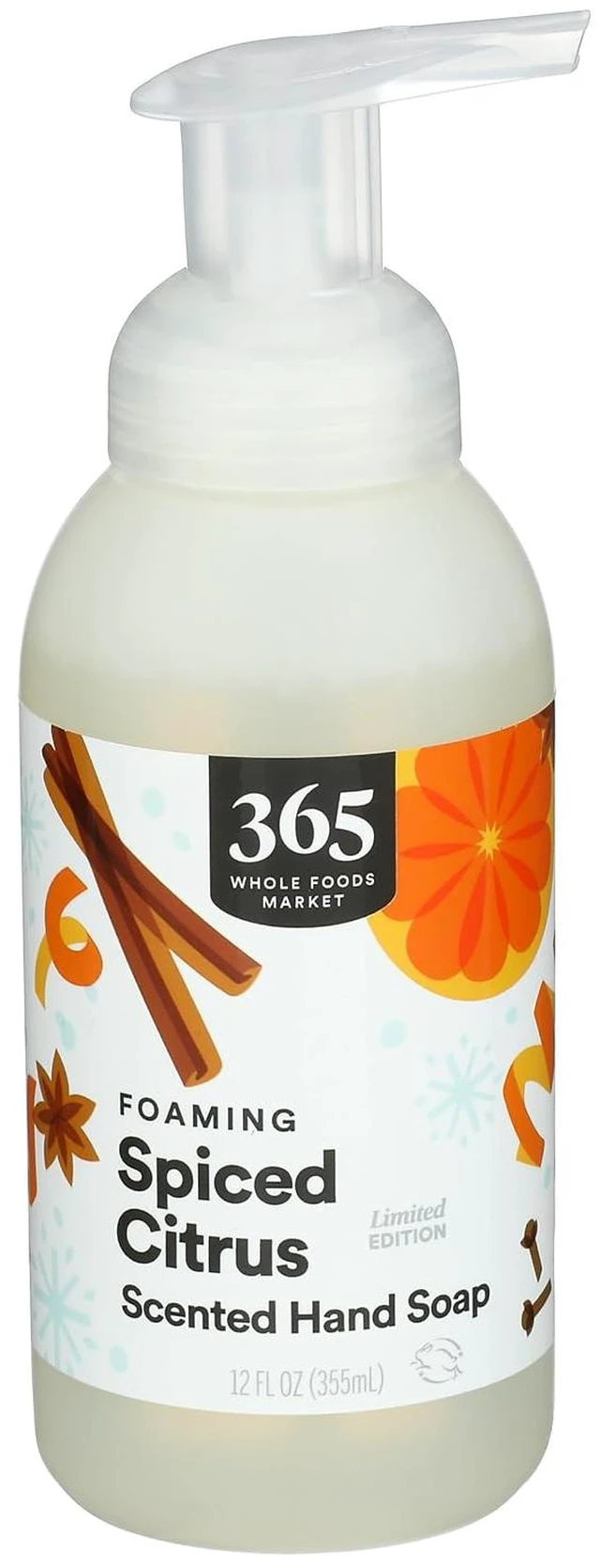 Main image of 365 by Whole Foods Market, Foaming Hand Soap, Spiced Citrus, 12 Fl Oz