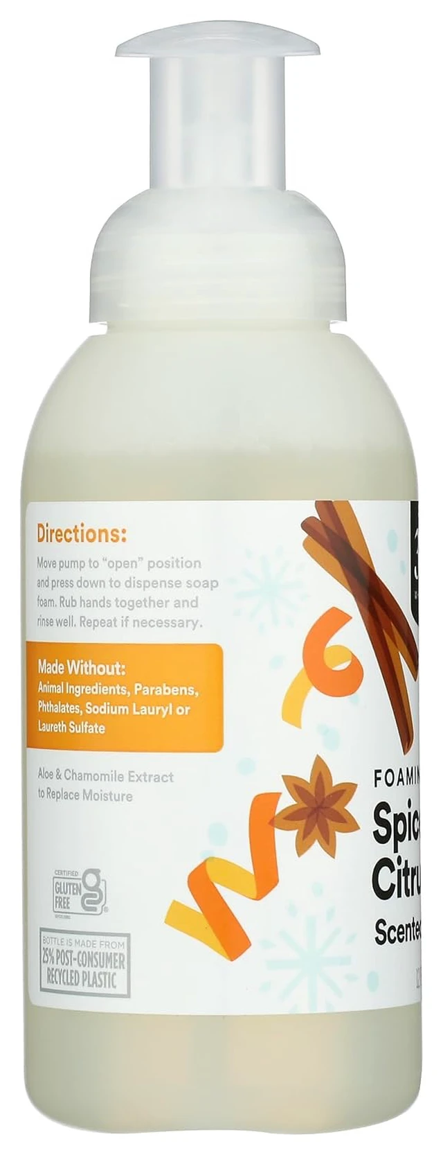 Alt view image 4 of 6 - 365 by Whole Foods Market, Foaming Hand Soap, Spiced Citrus, 12 Fl Oz