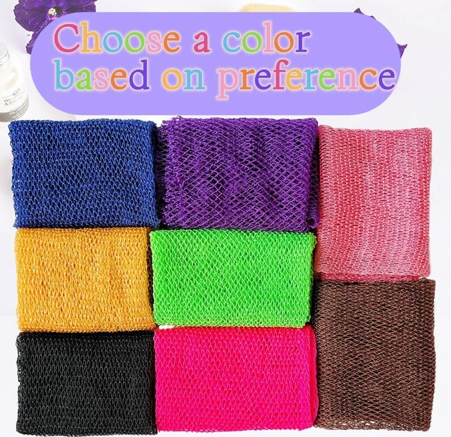 Alt view image 3 of 6 - SPMKTBOZAI African Net Sponge Authentic, Exfoliating Net for Body Back
