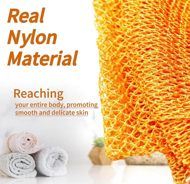 Alt view image 5 of 6 - SPMKTBOZAI African Net Sponge Authentic, Exfoliating Net for Body Back