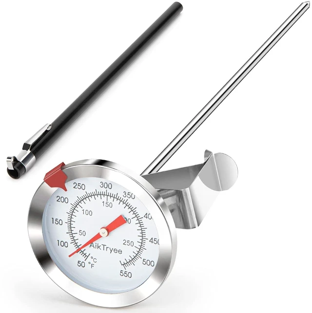 Main image of Candy Thermometer Cooking Thermometer with Instant Read Dial Meat Thermometer for Cooking Candy Deep Fry Oven by AikTryee