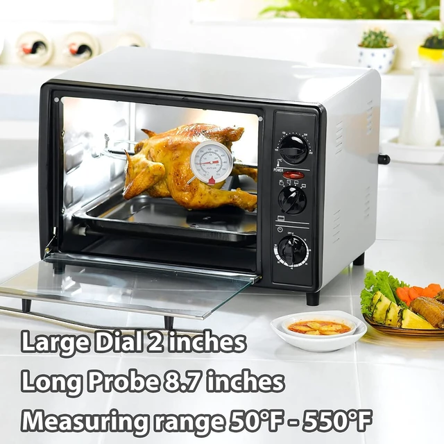 Alt view image 4 of 7 - Candy Thermometer Cooking Thermometer with Instant Read Dial Meat Thermometer for Cooking Candy Deep Fry Oven by AikTryee