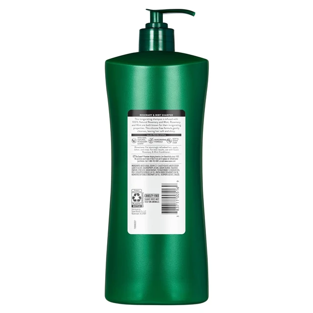 Alt view image 6 of 7 - suave+ Rosemary and Mint Invigorating Shampoo, Paraben Free, 28 fl oz