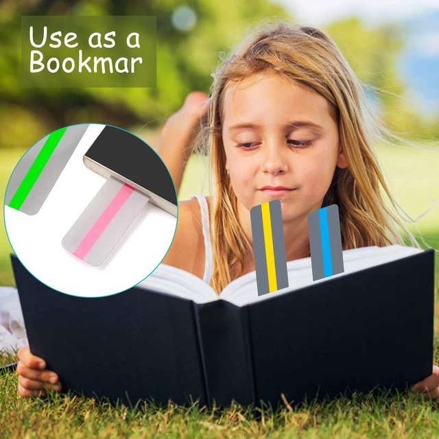 Alt view image 2 of 6 - 8 Pack Guided Reading Strips, Colored Overlay Bookmark for Kids