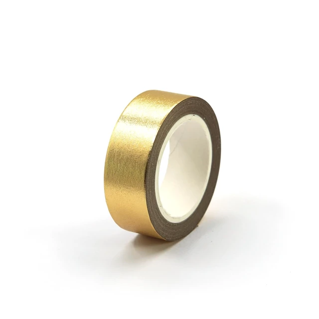 Alt view image 5 of 6 - SIDAZON Gold washi Tape for wall Decor Decorative Tape Crafts Washy-Tape Mirror Tape Gold Strips Metallic washi Tape Self Adhesive Masking Tape 0.59in x33FT