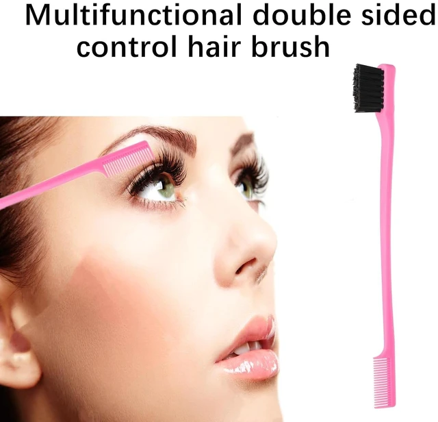 Alt view image 5 of 7 - ZVOREI 8Pcs Hair Brushes Set wit, Pink 4Pcs Topsy Hair Tail Tools
