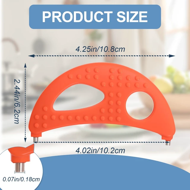 Alt view image 2 of 6 - Crescent Tool Compatible with Jack Lalanne Power Juicer CL003AP E1188 E1189 MT1000, Juicer Repalcement Parts, Easy Install Replacement Kit for Home