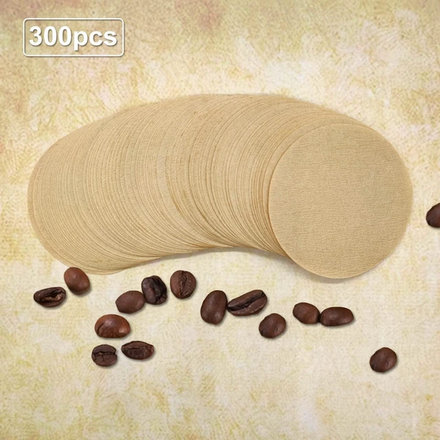 Alt view image 6 of 6 - BlingKingdom 300pcs 2.5" Moka Pot Filter, Unbleached Paper Coffee Filters